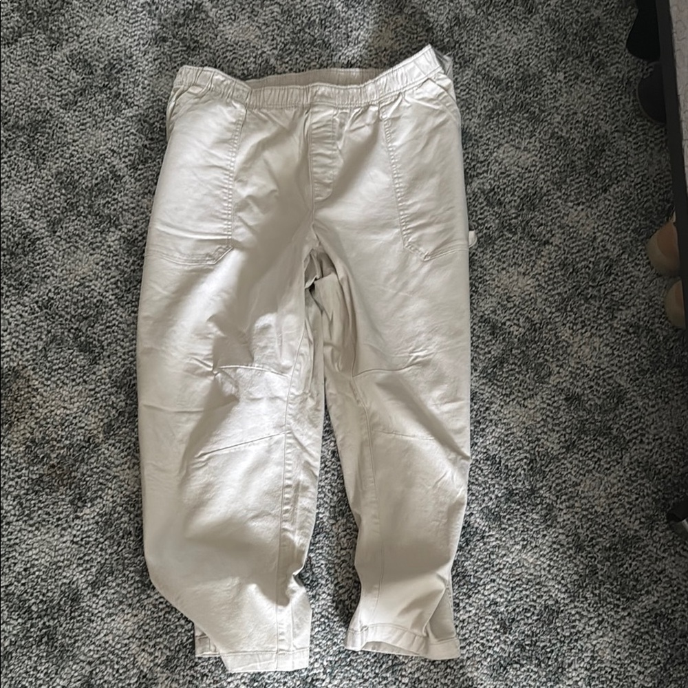 NWT Old Navy Cream Pulla Pant - Relaxed Fit